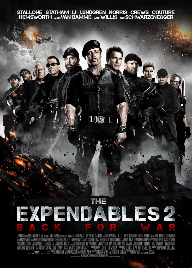 18+ Неудержимые 2 / The Expendables 2 (/2012)